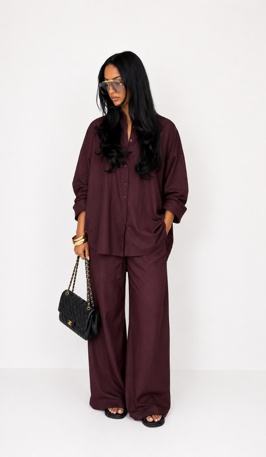 Burgundy Lounge Set